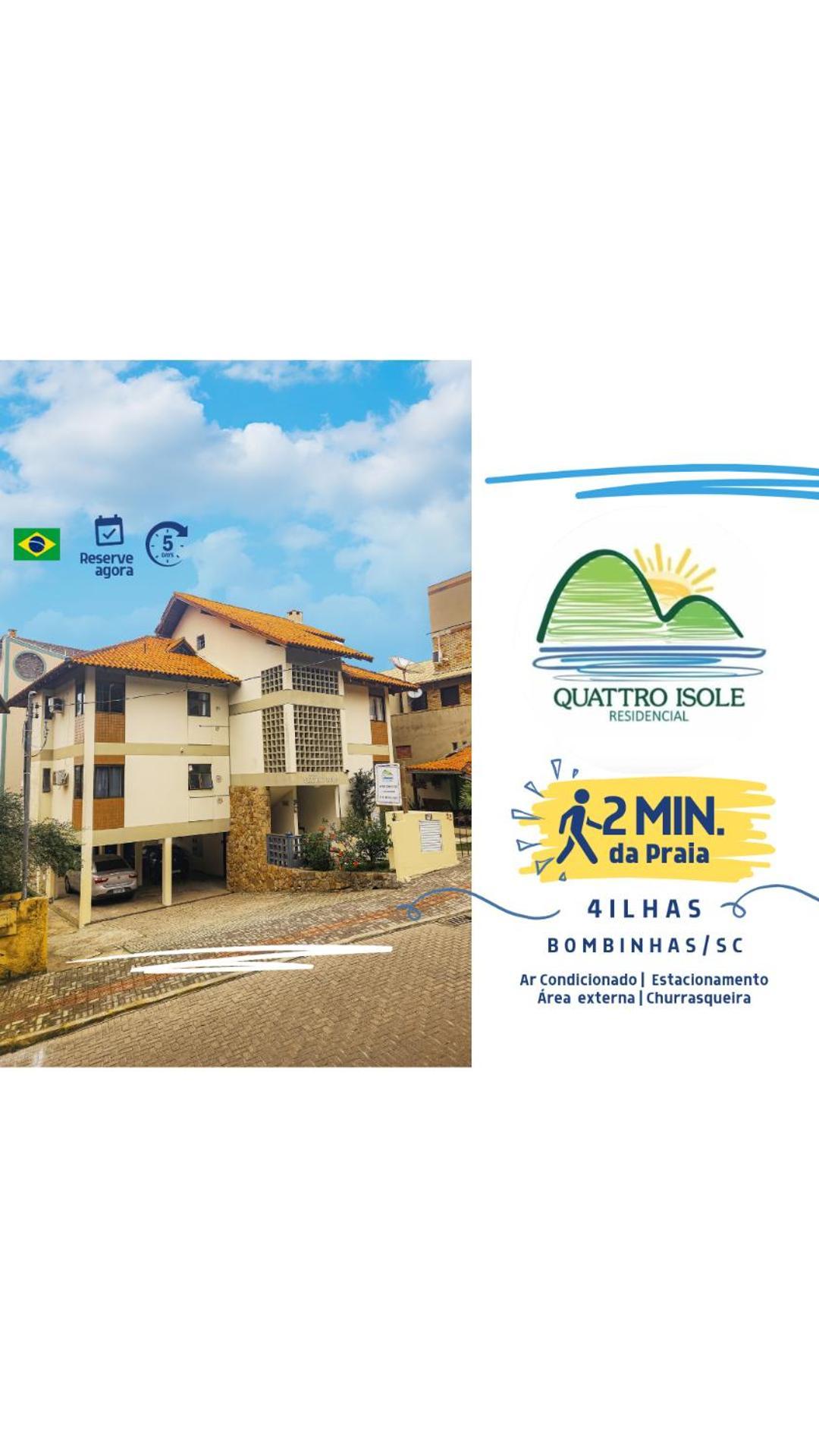 Appartement Quattro Isole Residencial à Bombinhas Extérieur photo